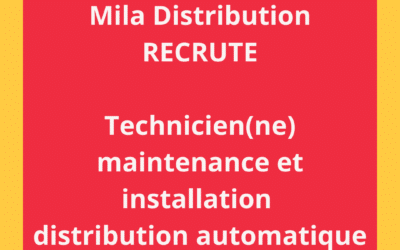 Technicien(ne) maintenance et installation distribution automatique (h/f)